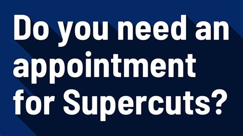 Haircuts for men and women. . Supercuts appointment